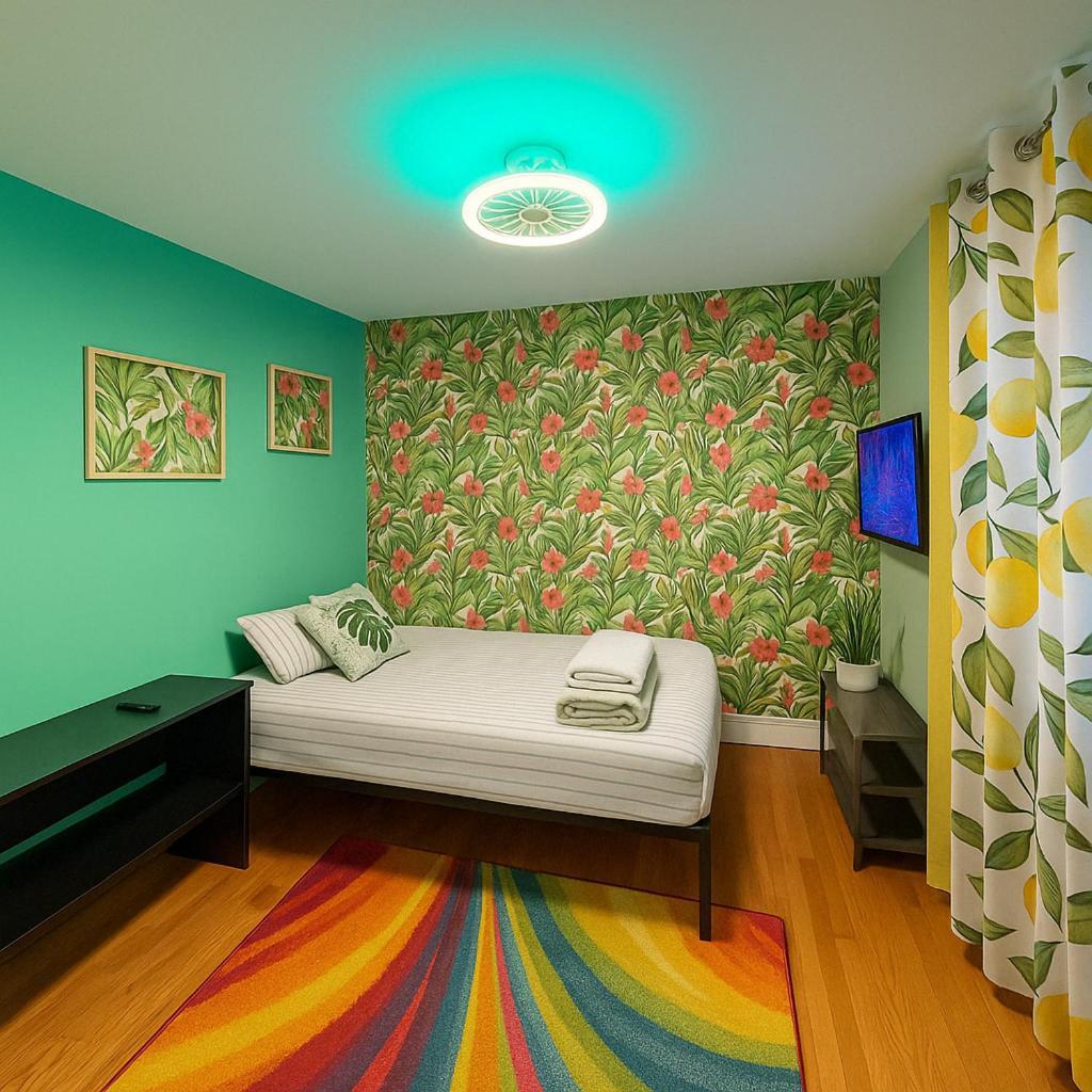 Tropical Comfort Room In Harlem Cozy Stay With Snacks & Style New York Exteriör bild