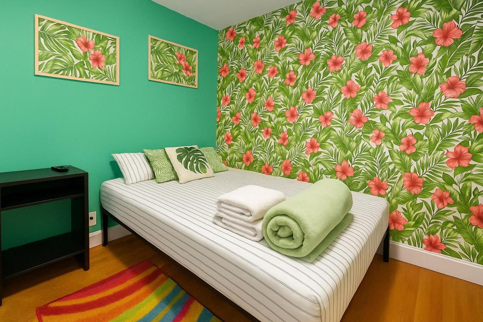 Tropical Comfort Room In Harlem Cozy Stay With Snacks & Style New York Exteriör bild